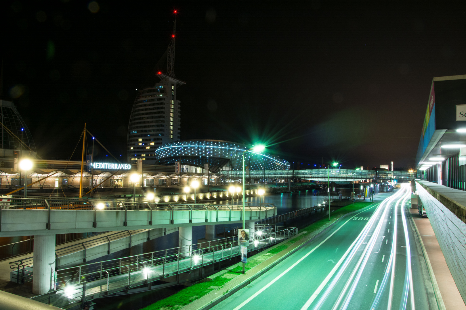 Bremerhaven bei Nacht 3