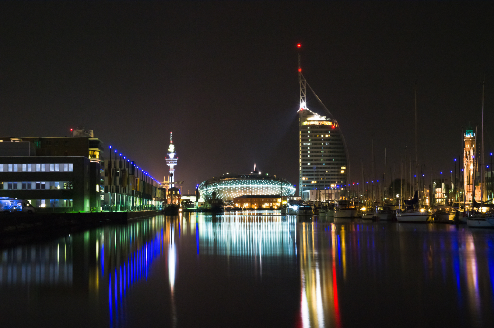 Bremerhaven bei Nacht 3 (neue Kamera, neues Glück)