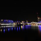 Bremerhaven bei Nacht