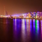 Bremerhaven bei Nacht die 1.