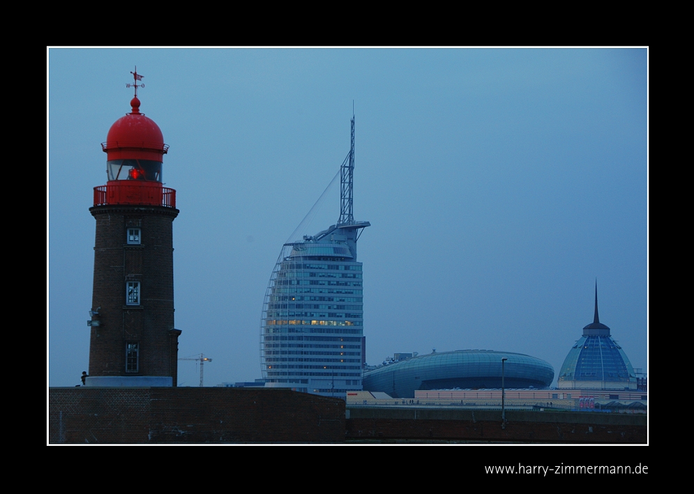 Bremerhaven Blaue Stunde