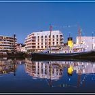 Bremerhaven - blaue Stunde