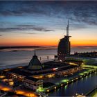 Bremerhaven - Blick auf die Hafenwelten