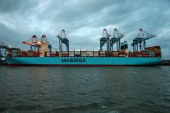 Bremerhaven - Hafen - ... Maersk