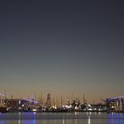 Bremerhaven Hafen mit Himmel