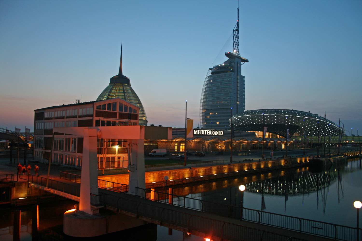 Bremerhaven im Abendlicht