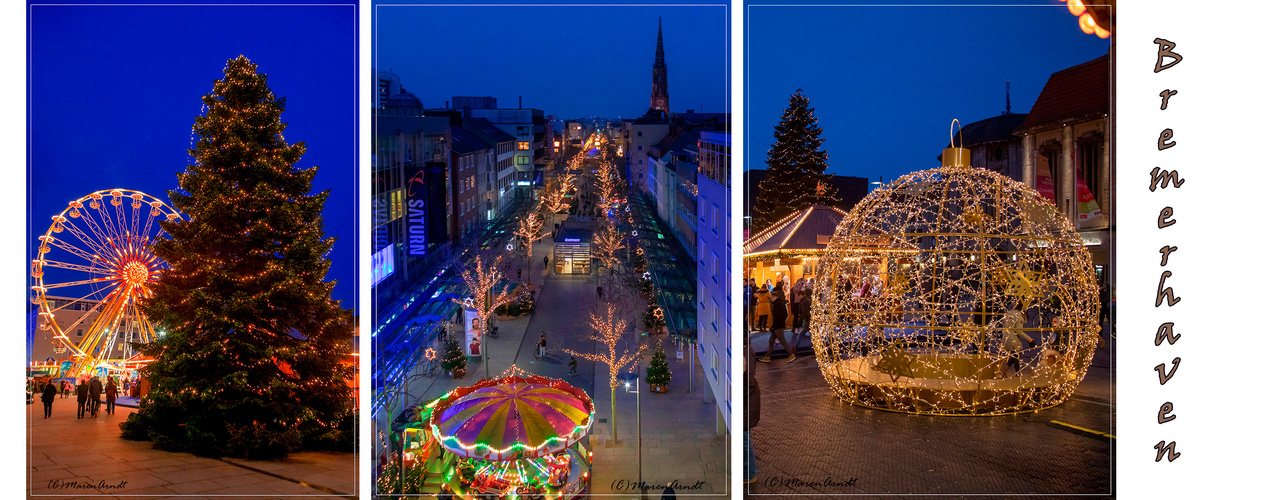 Bremerhaven im Lichterglanz