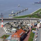 Bremerhaven mit Blick auf den Zoo am Meer