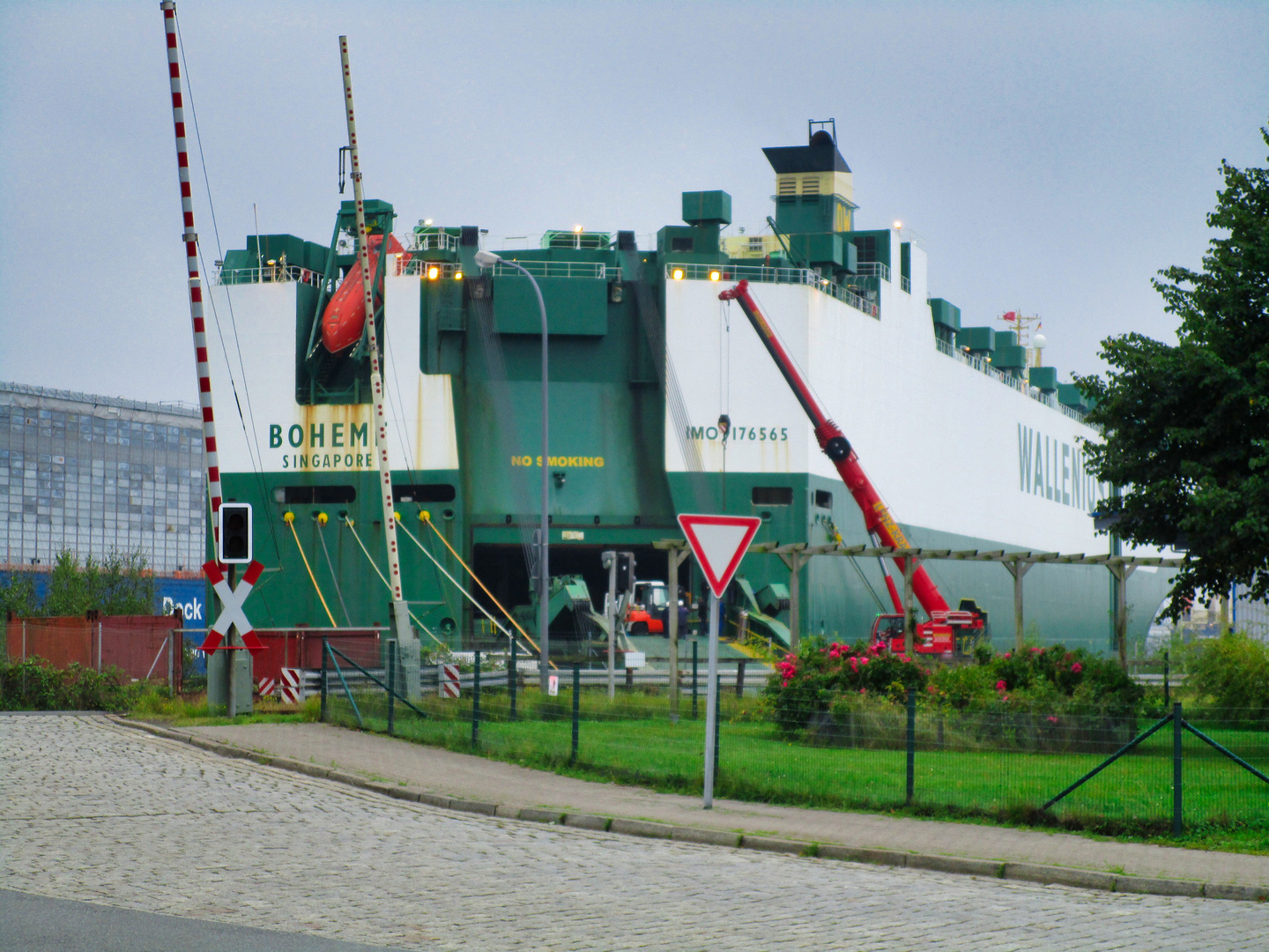 Bremerhaven - Reparatur der Auffahrtrampe