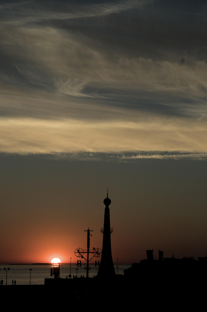 Bremerhaven Sunset 2012