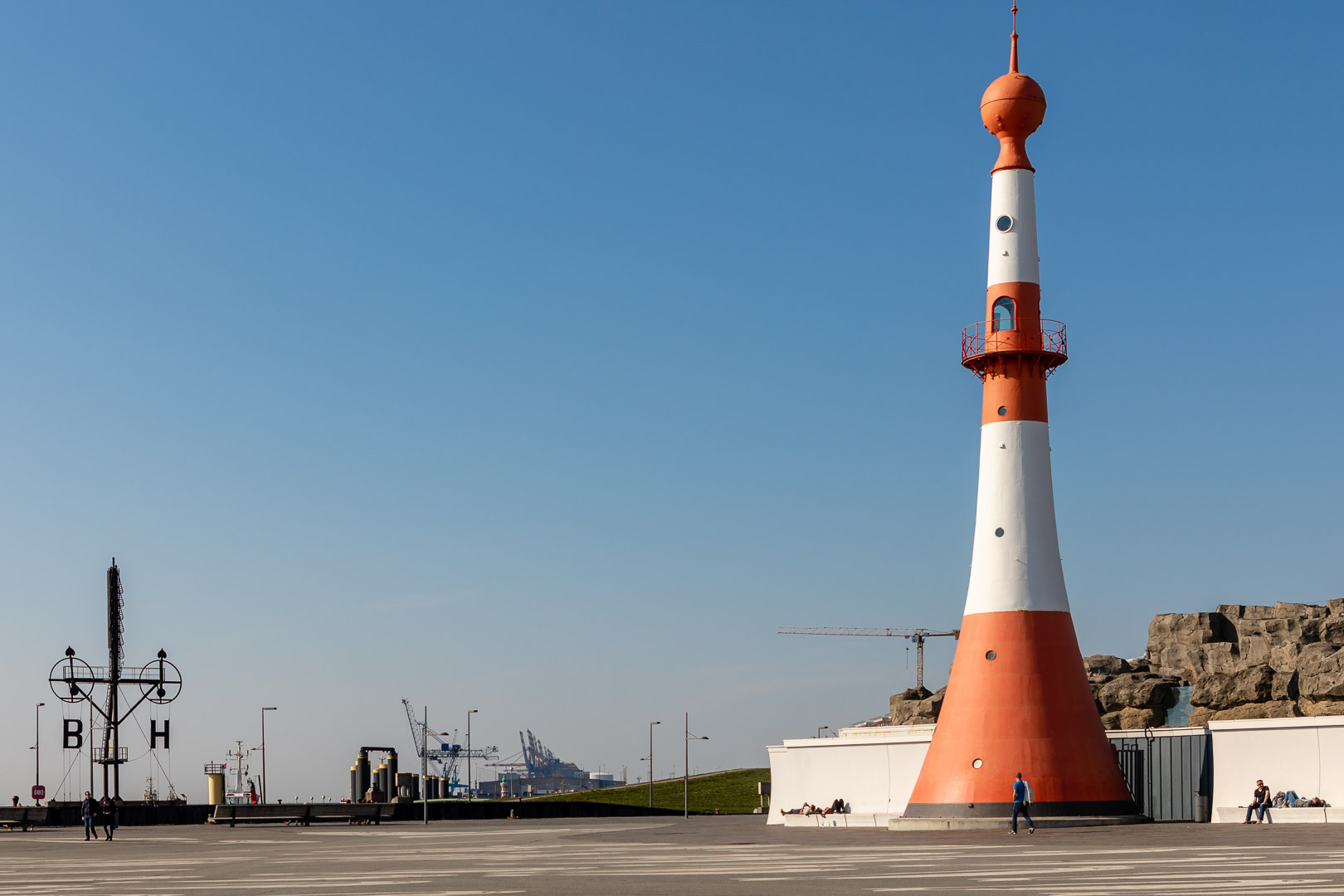 Bremerhaven (Unterfeuer) Das "Minarett" 