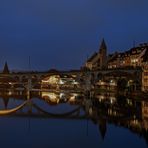 Bremgarten zu blauen Stunde