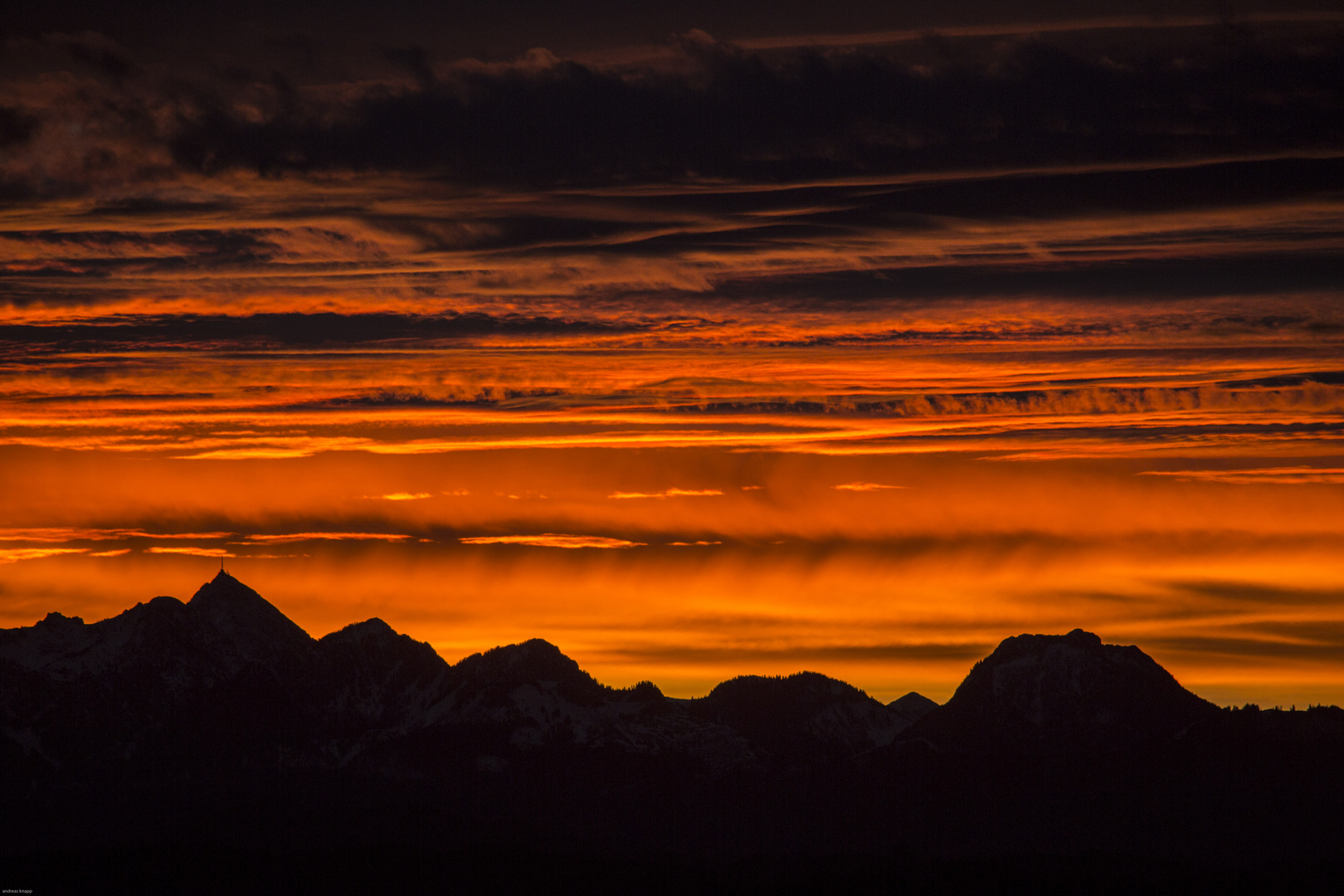 Brennende Berge