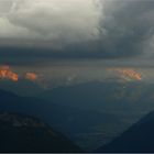 brennende Dolomiten