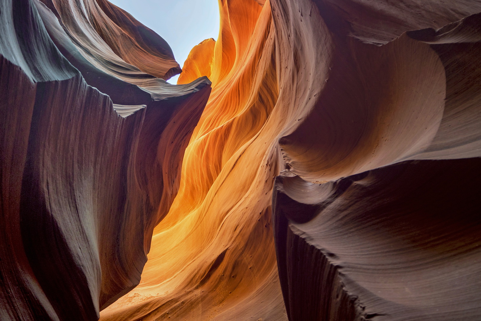 Brennende Wand - Antelope Canyon