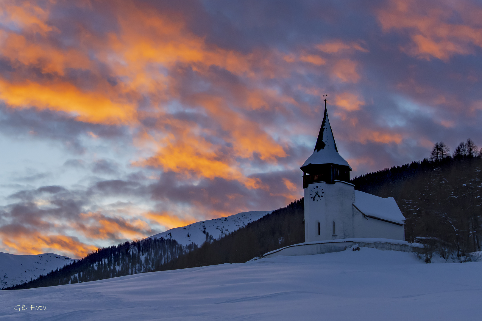 Brennende Wolken