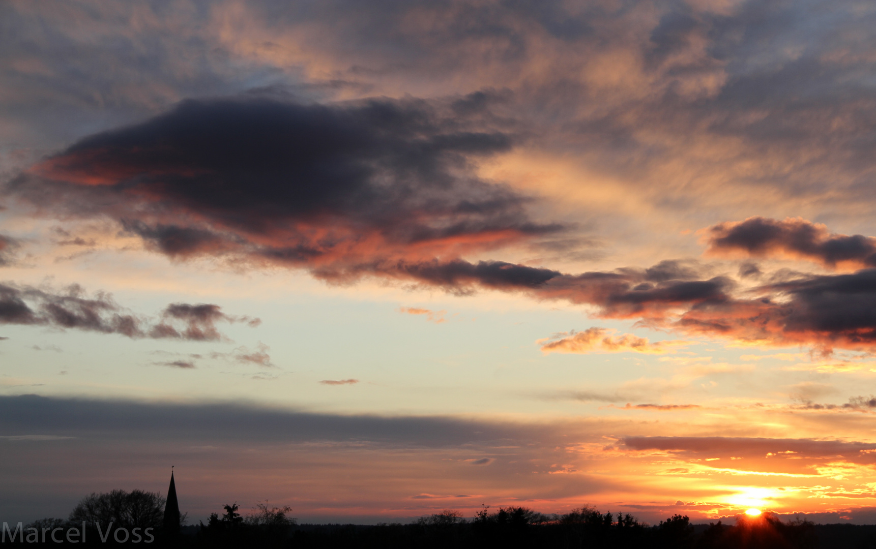 Brennende Wolken II