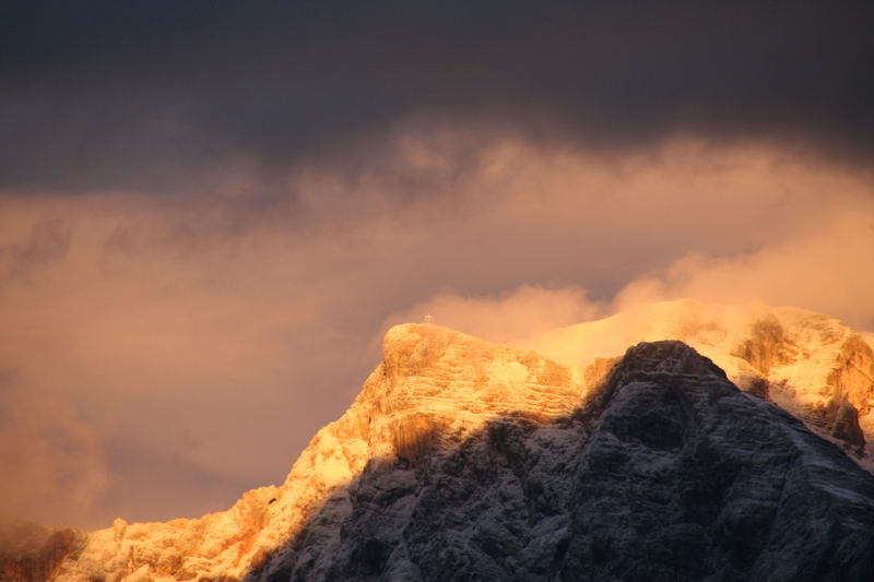 brennender Berg