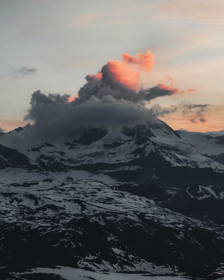 Brennender Berg