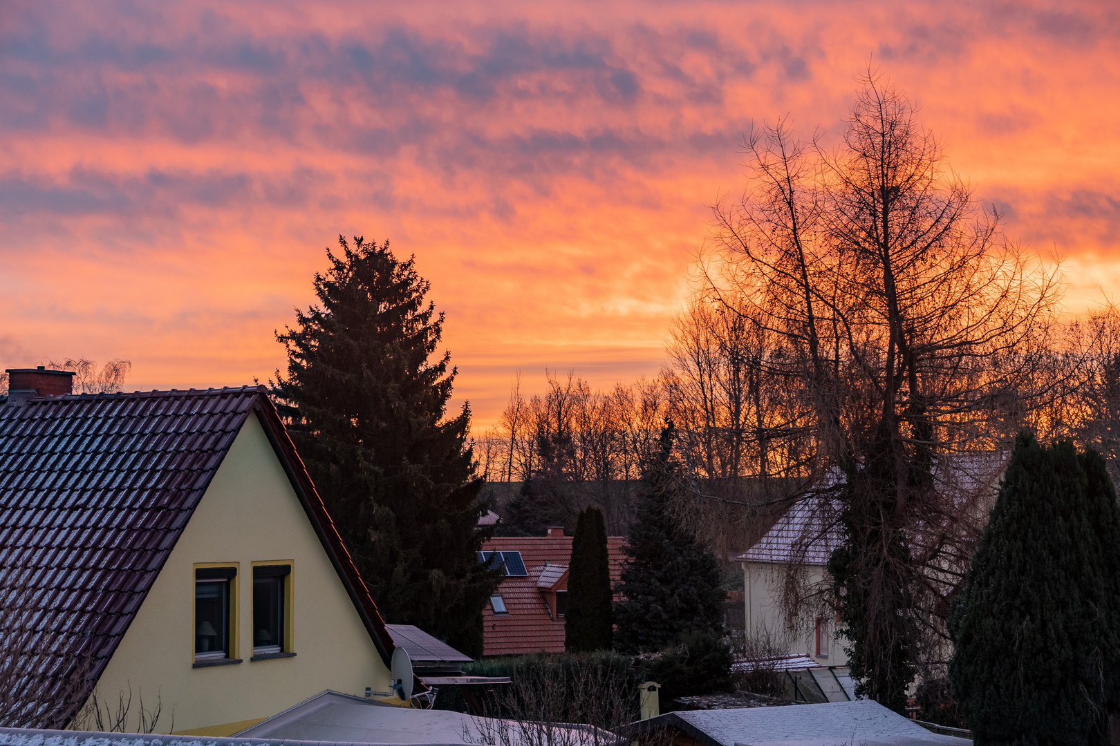 Brennender Himmel