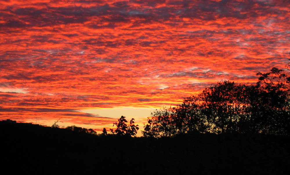 Brennender Himmel