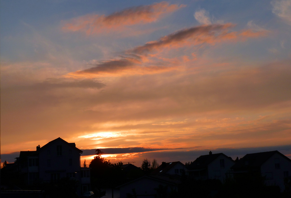 Brennender Himmel