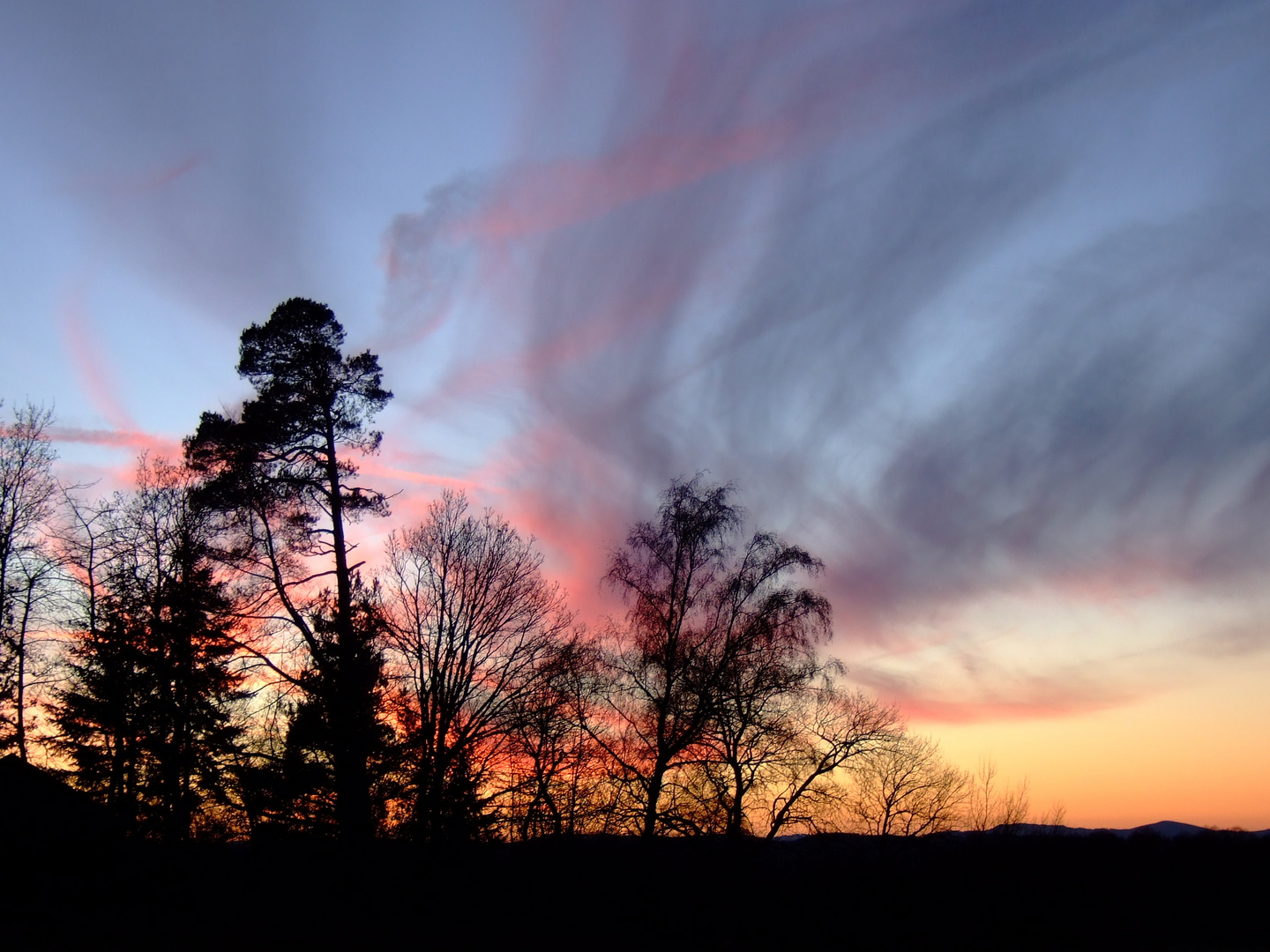 Brennender Himmel