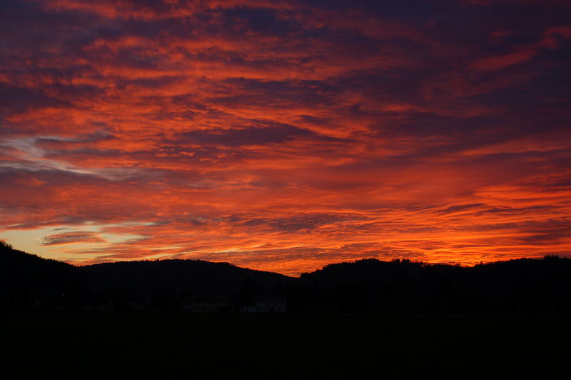 Brennender Himmel