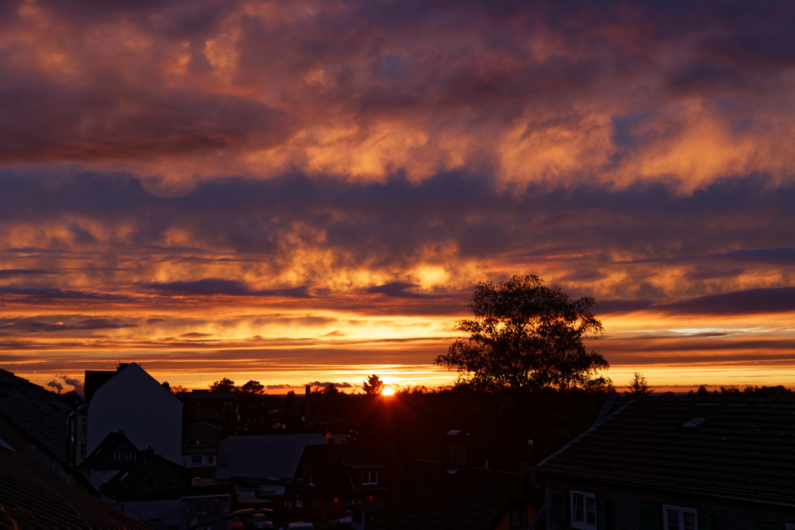 brennender Himmel