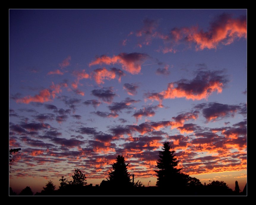 Brennender Himmel