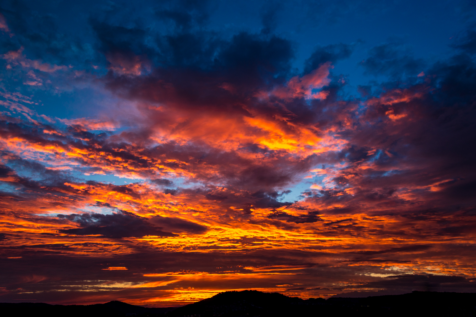 Brennender Himmel