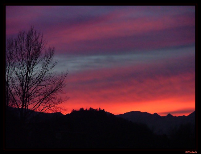 brennender Himmel