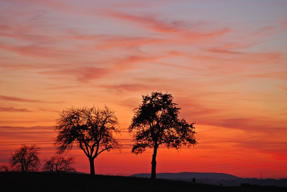 Brennender Himmel