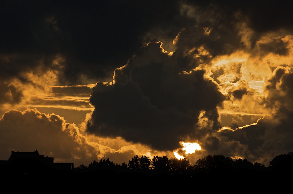 Brennender Himmel