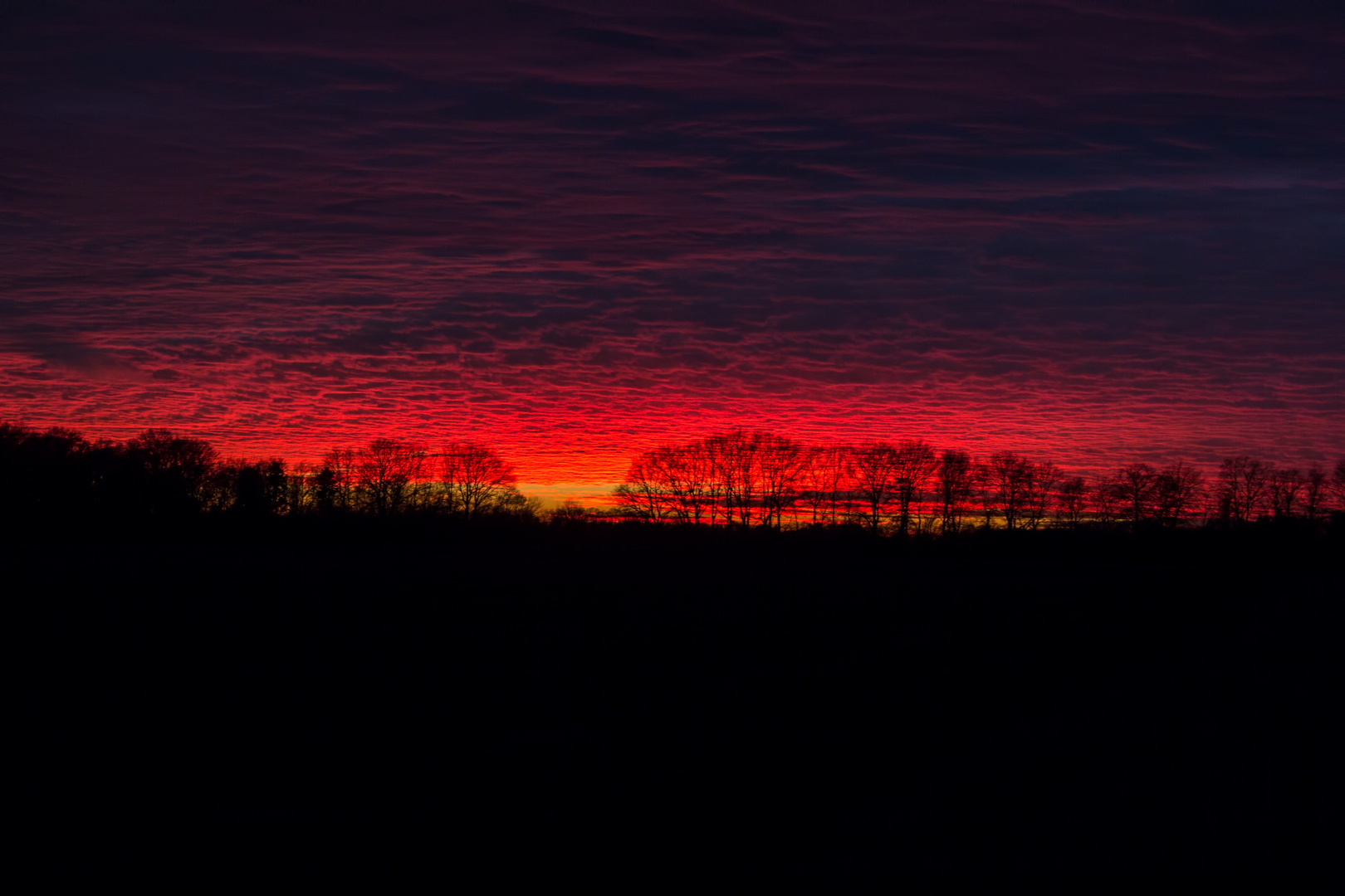 Brennender Himmel