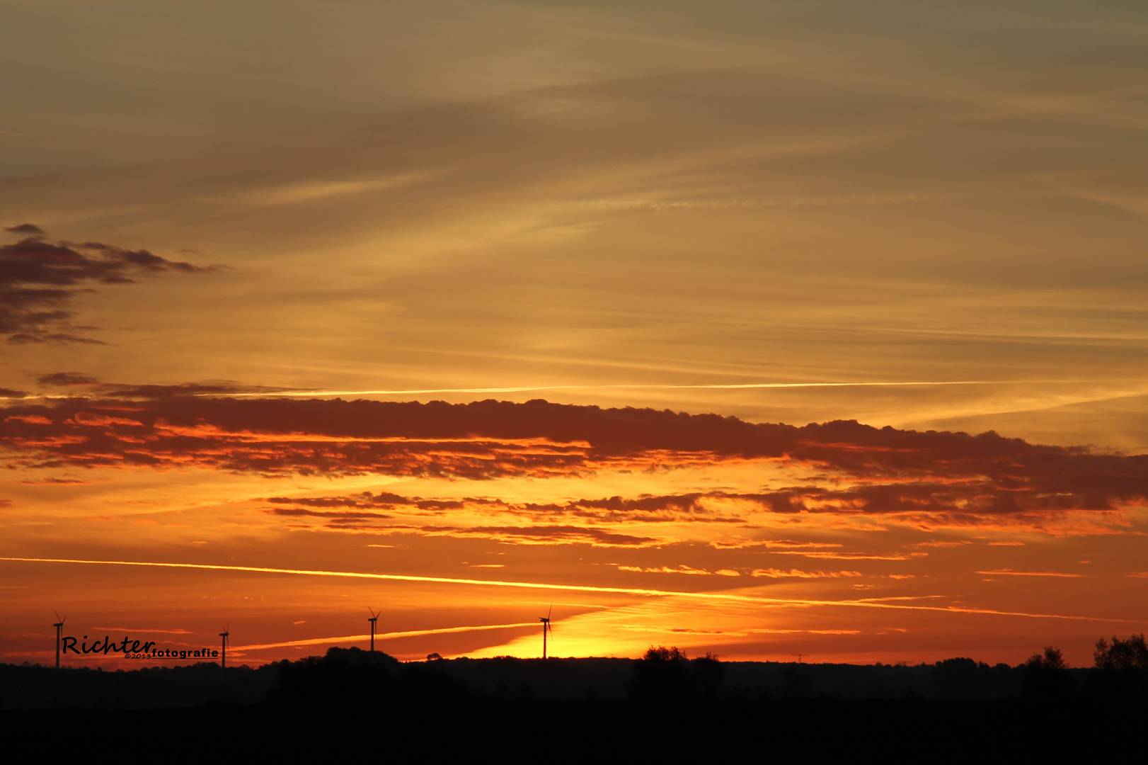 Brennender Himmel