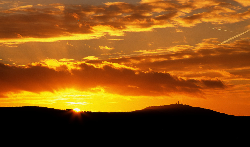 Brennender Himmel...