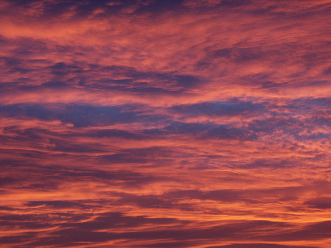 Brennender Himmel