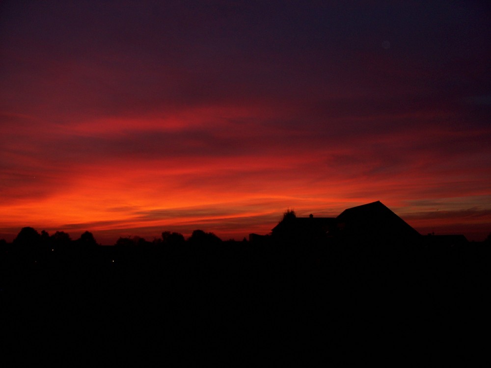 Brennender Himmel