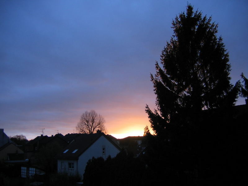 Brennender Himmel