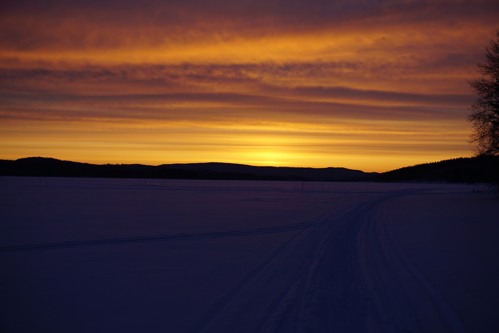 Brennender Himmel