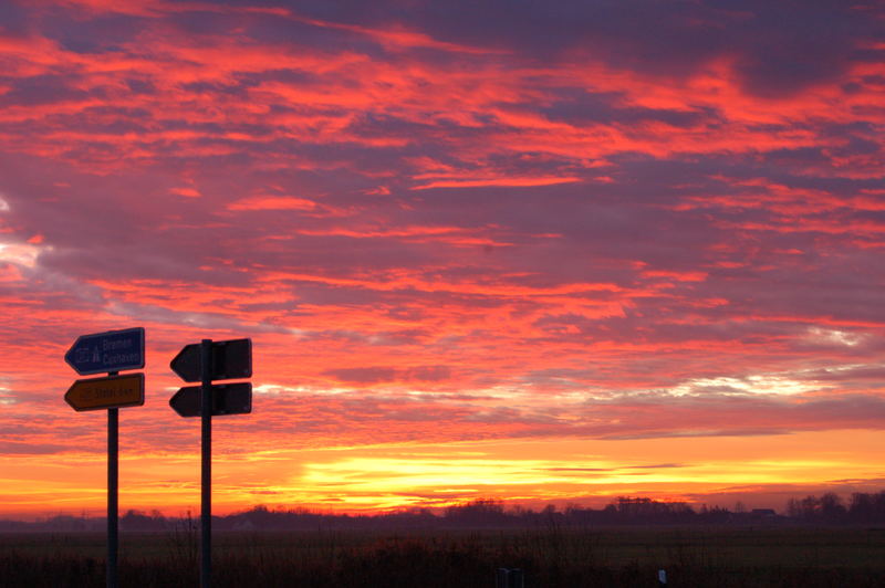 Brennender Himmel