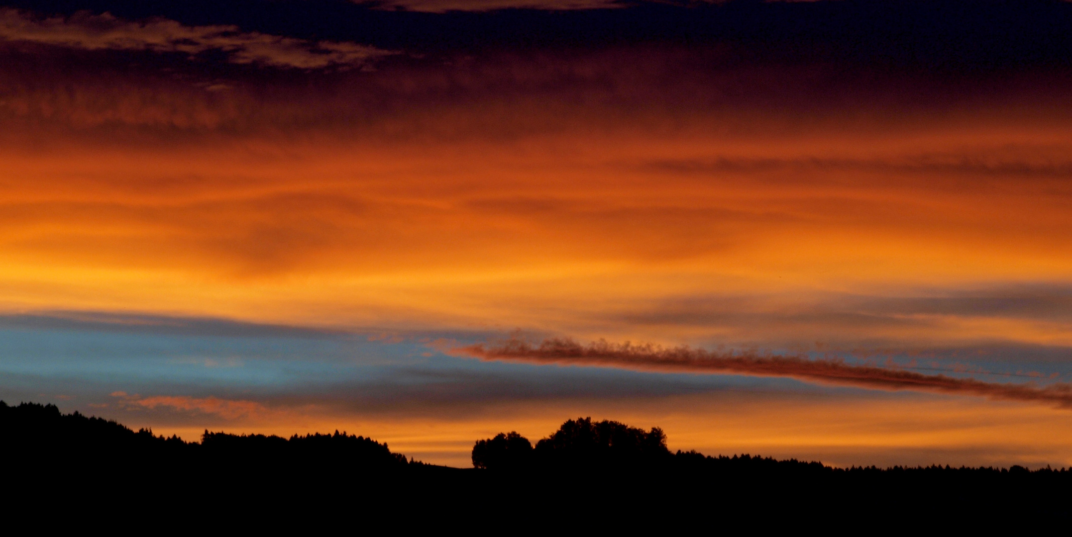 Brennender Himmel