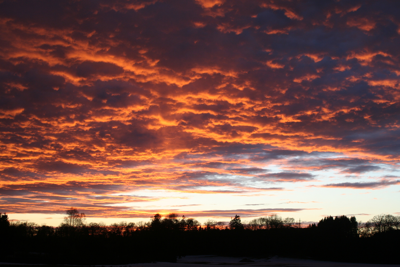 Brennender Himmel