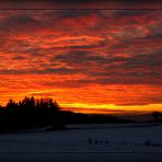 brennender Himmel