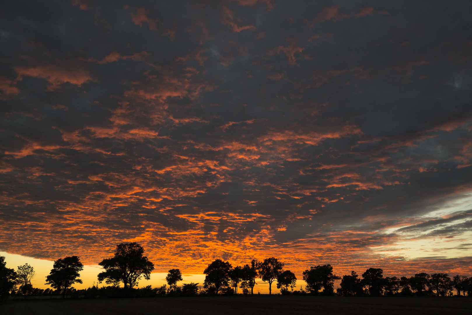 Brennender Himmel