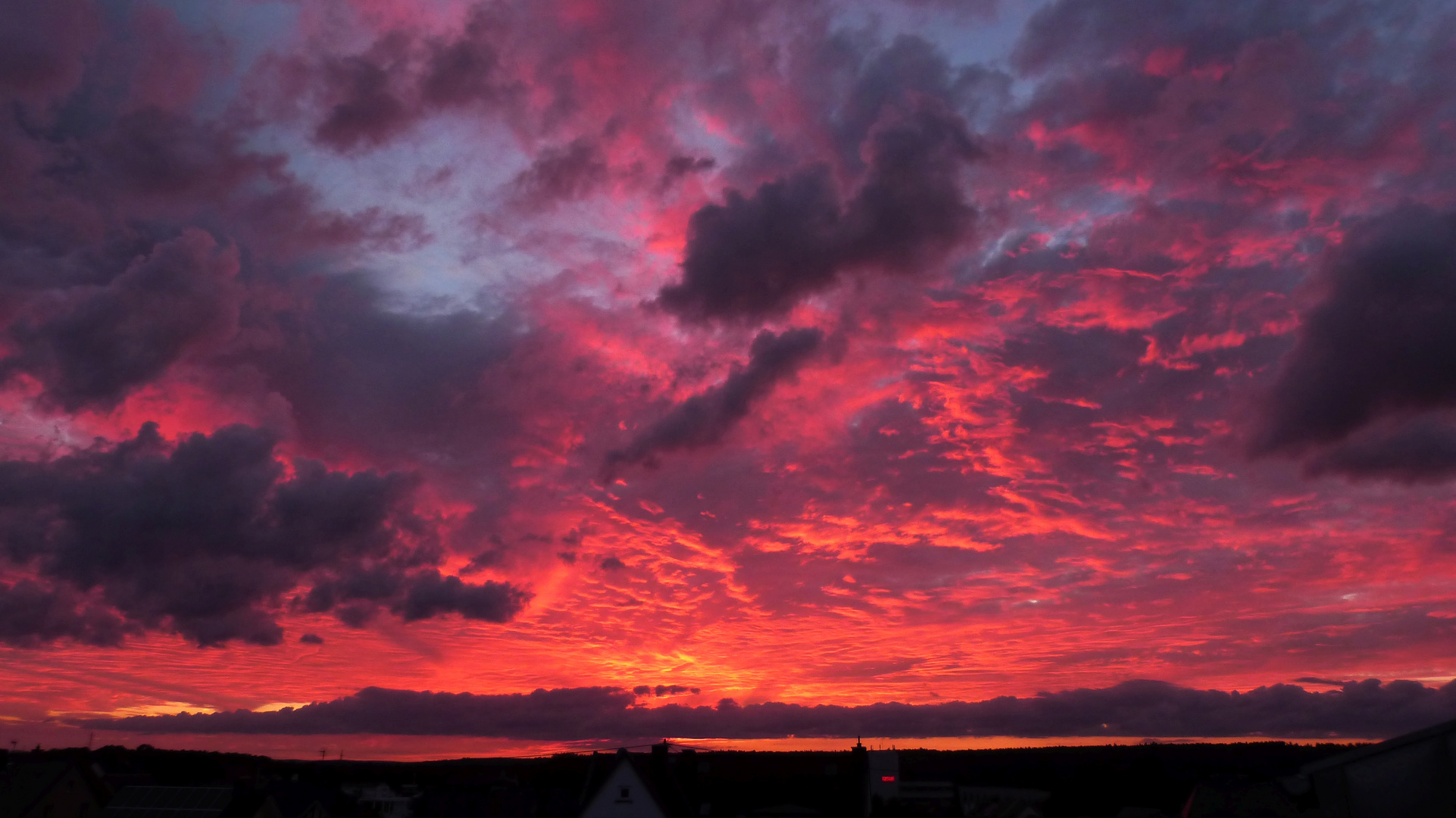 brennender Himmel