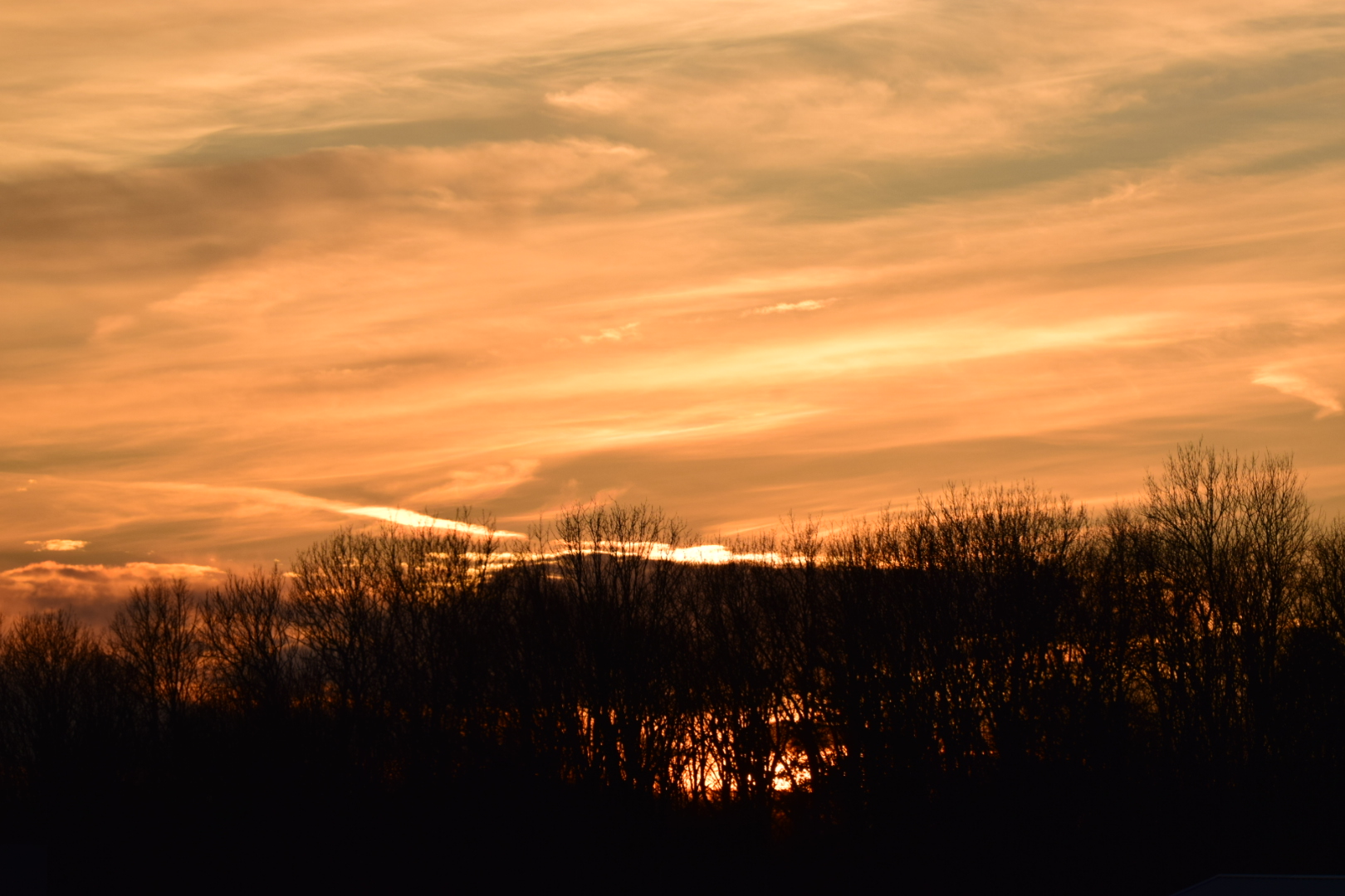 Brennender Himmel