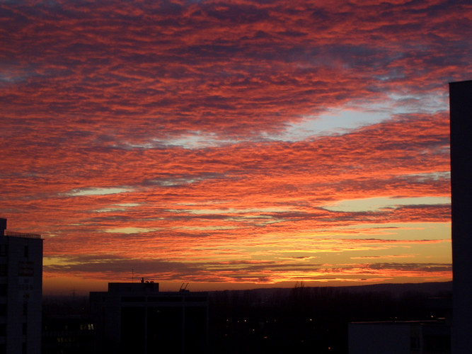 Brennender Himmel