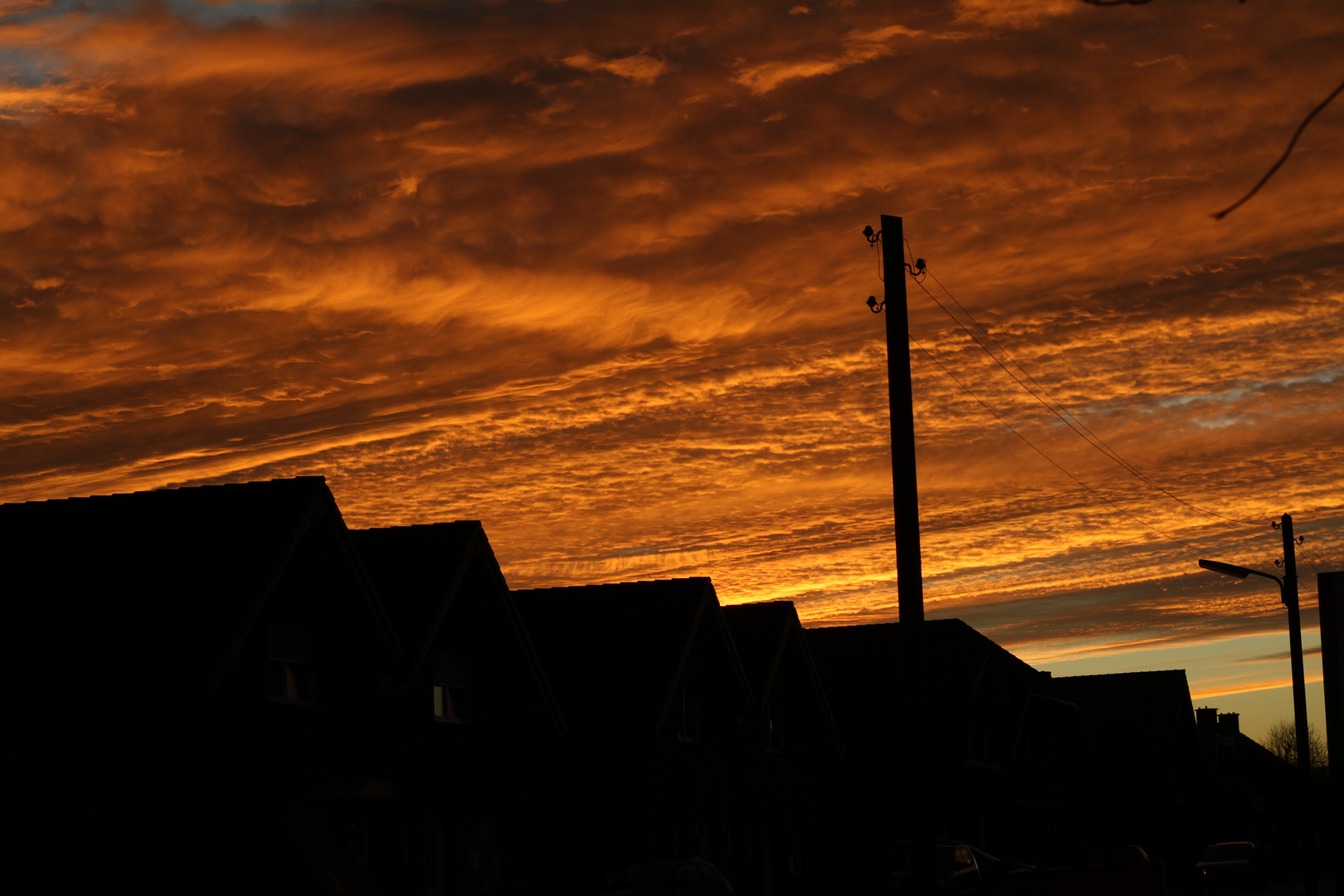 Brennender Himmel